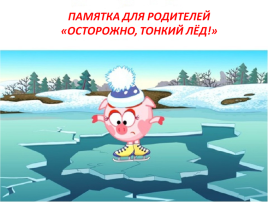Осторожно, тонкий лед!.